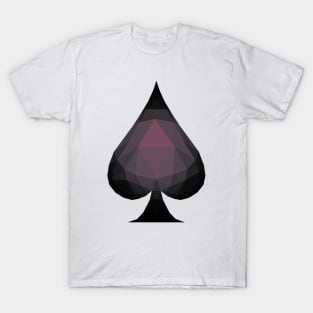 Ace of Spades Low Poly T-Shirt